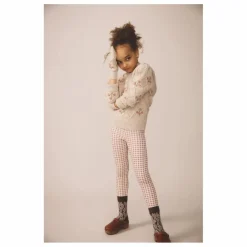 New Soor Ploom Legging Stretch Vichy Coton Bio | Bois de rose