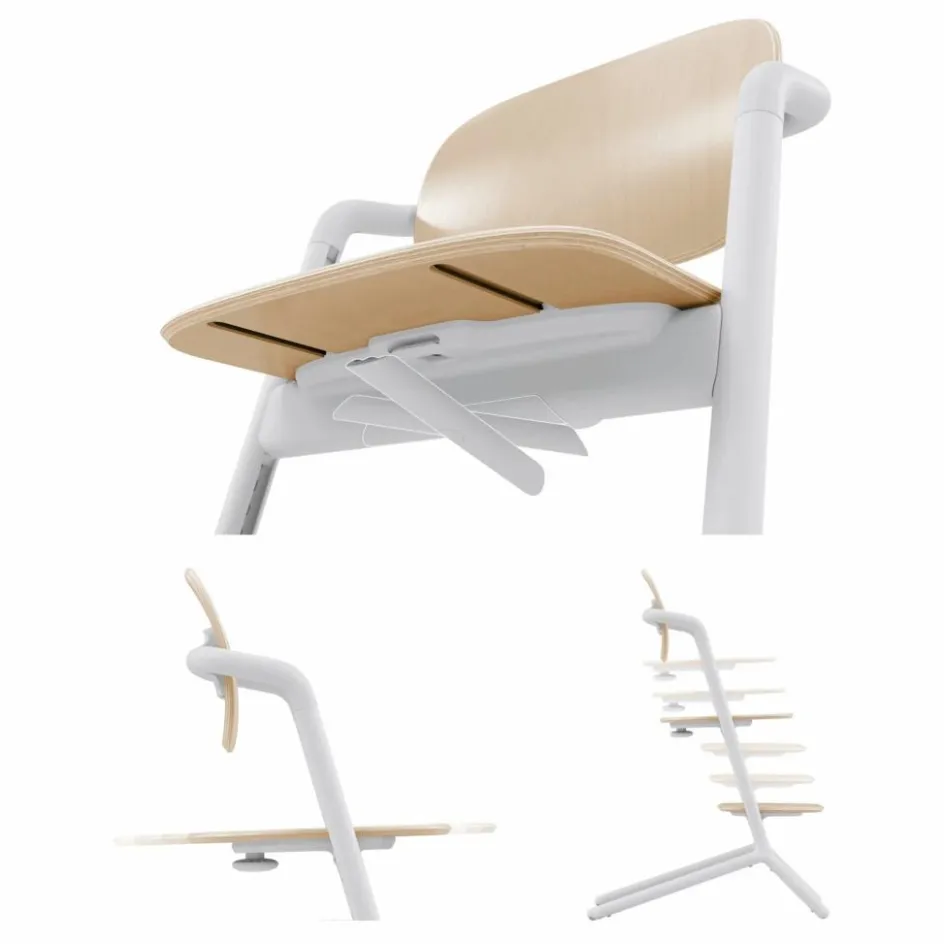 Outlet Cybex Lemo - Chaise haute 4 en 1 Naturel