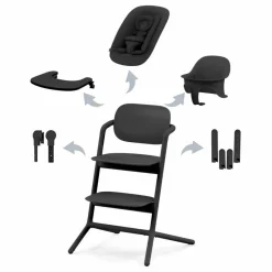 Cybex Chaises Hautes|Puériculture*Lemo - Chaise haute 4 en 1 |