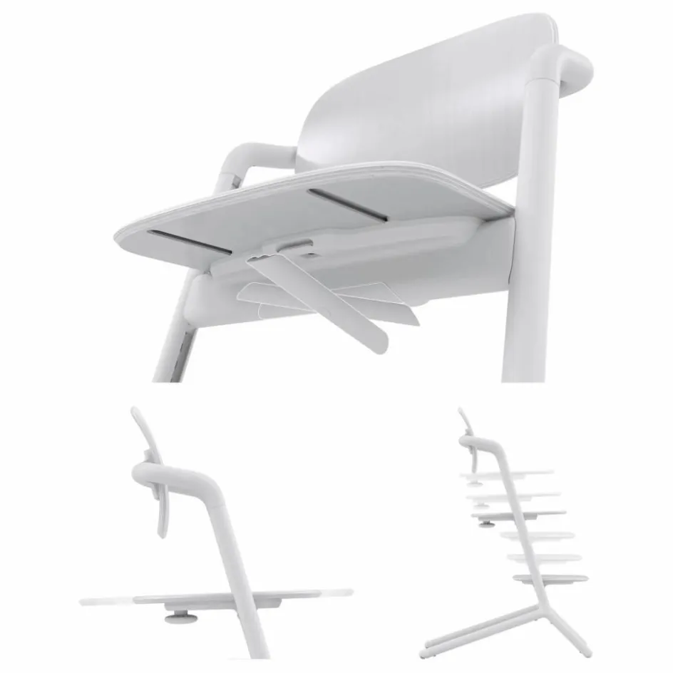 New Cybex Lemo - Chaise haute 4 en 1 | Blanc