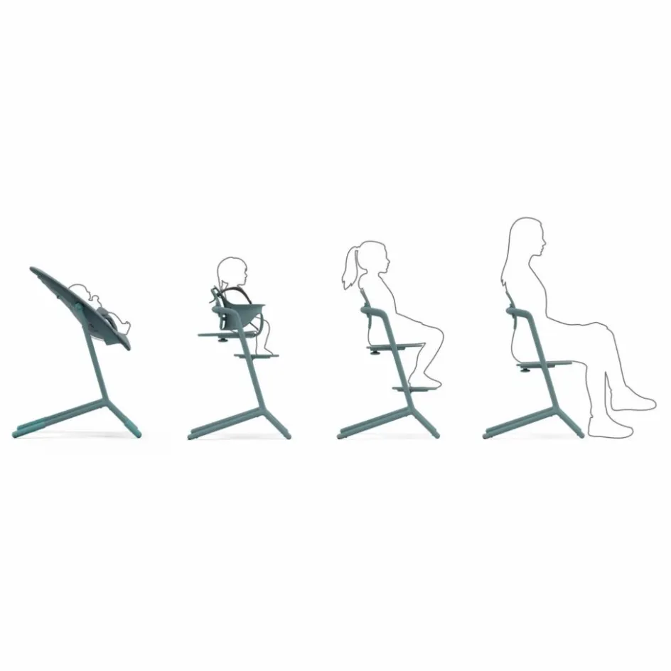 Hot Lemo - Chaise haute 4 en 1 | Chaises Hautes|Chaises Hautes, Transats