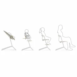 Outlet Cybex Lemo - Support transat | Blanc