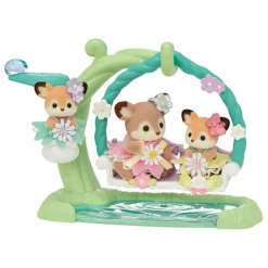 Sylvanian Families Les bébés Biche et balancelle| Maisons De Poupées