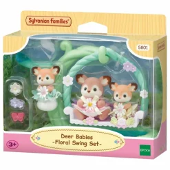 Sylvanian Families Les bébés Biche et balancelle| Maisons De Poupées