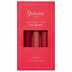 YOLAINE Les Crayons à lèvres - - Set de 3|Femme Maquillage
