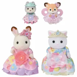 Sylvanian Families Maisons De Poupées*Les princesses en robes à fleurs