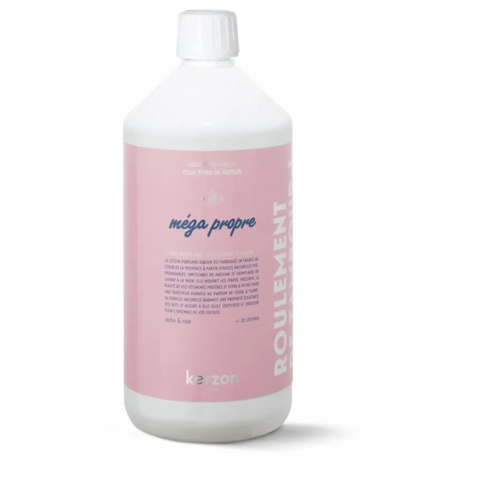 Online Kerzon Lessive parfumée Méga propre - 1000 ml Blanc