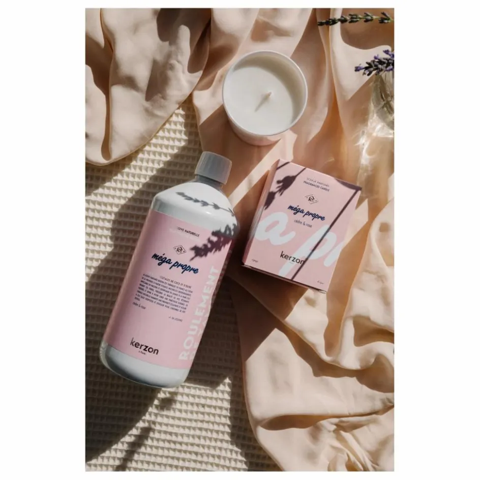 Online Kerzon Lessive parfumée Méga propre - 1000 ml Blanc