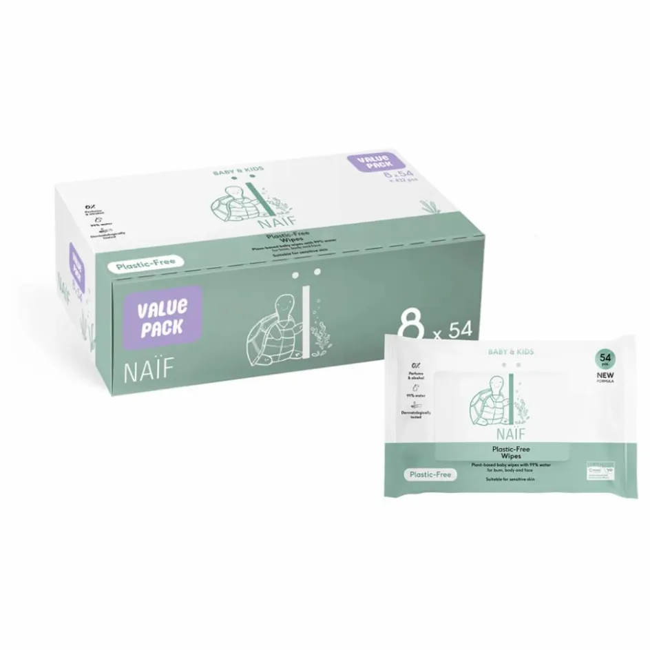 Clearance Lingettes biodégradables - Set de 8 Enfant Soins Du Corps|Soins Du Corps