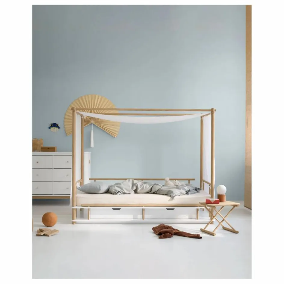 Oliver Furniture Lit à baldaquin Camp en|Enfant Lits, Matelas Enfant