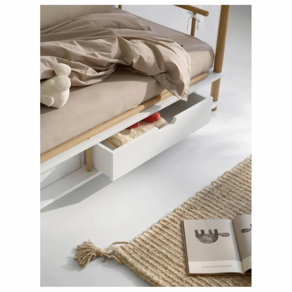 Oliver Furniture Lit à baldaquin Camp en|Enfant Lits, Matelas Enfant