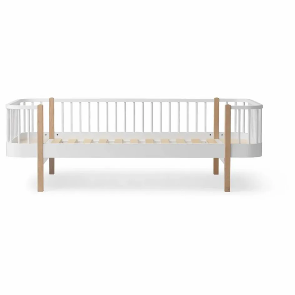 Sale Lit banquette Wood 90x200 cm en chêne Enfant Lits, Matelas Enfant