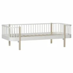 Sale Lit banquette Wood 90x200 cm en chêne Enfant Lits, Matelas Enfant