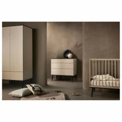 Quax Lit bébé Flow 60x120 cm | Stone
