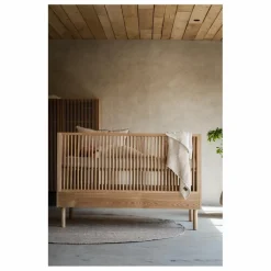 Quax Lit bébé Hai No Ki 70x140 cm| Lits Évolutifs|Lits Bébé