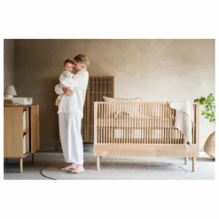 Quax Lit bébé Hai No Ki 70x140 cm| Lits Évolutifs|Lits Bébé