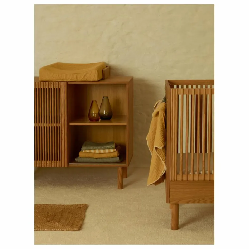 Quax Lit bébé Hai No Ki 60x120 cm| Lits À Barreaux|Lits Bébé