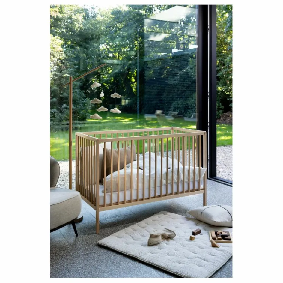 Discount Quax Lit bébé Lina 60x120 cm | Bois clair