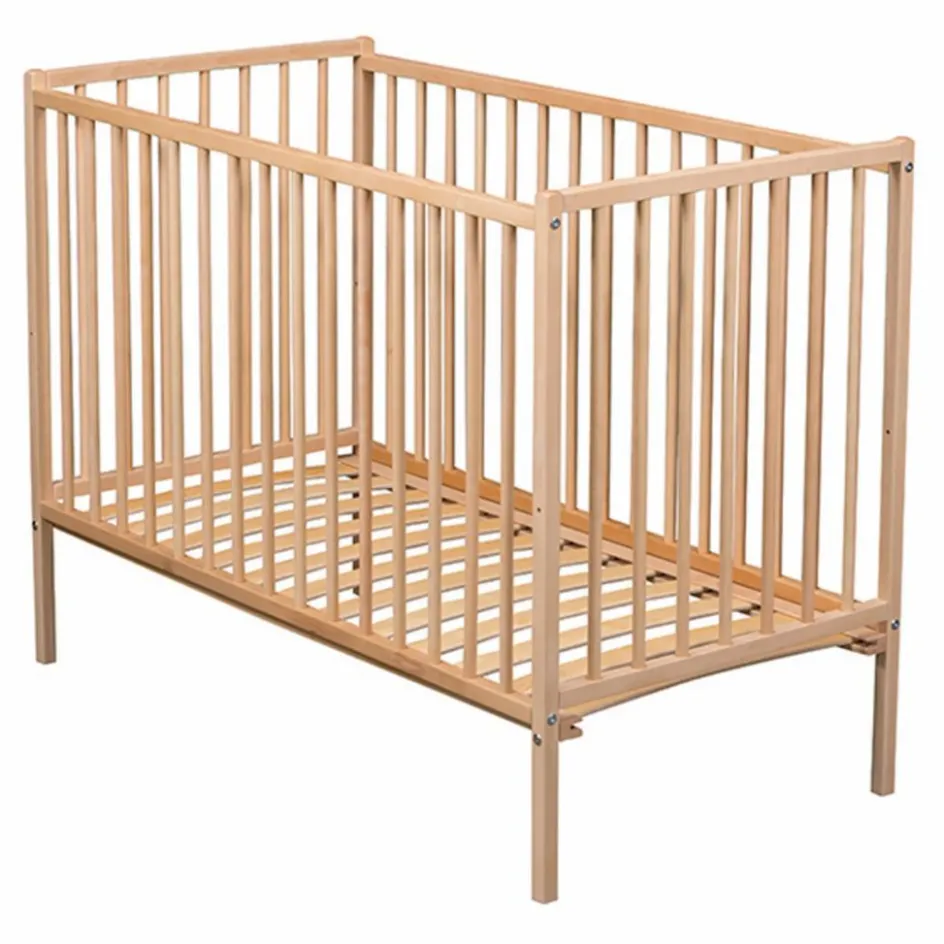 Combelle Lit bébé Rémi 60x120 cm| Lits À Barreaux|Lits Bébé