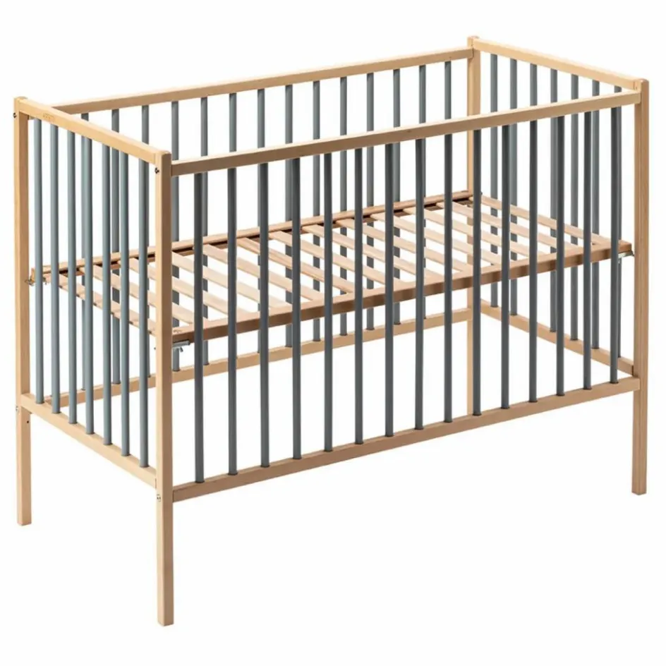 Online Lit bébé Rémi 60x120 cm | Lits À Barreaux|Lits Bébé