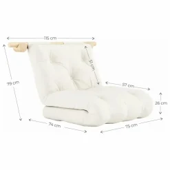 Lit d'appoint Hooked 75x200 cm | Lits, Tables De Chevet