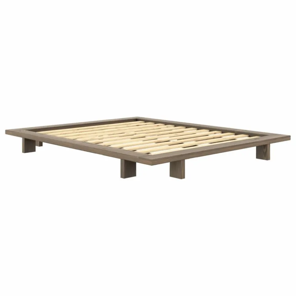 Best Karup Design Lit en bois Japan | Brun