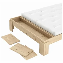 Hot Lit en bois Layers Bench Lits, Tables De Chevet