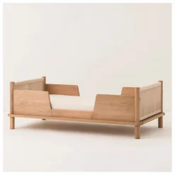 Nobodinoz Lit Junior et set de 2 barrières Latitude | Chêne