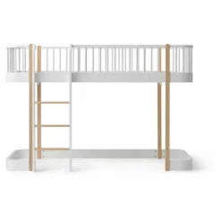 Enfant Oliver Furniture Lits, Matelas Enfant*Lit mezzanine mi-haut Wood Original 90x200 cm |