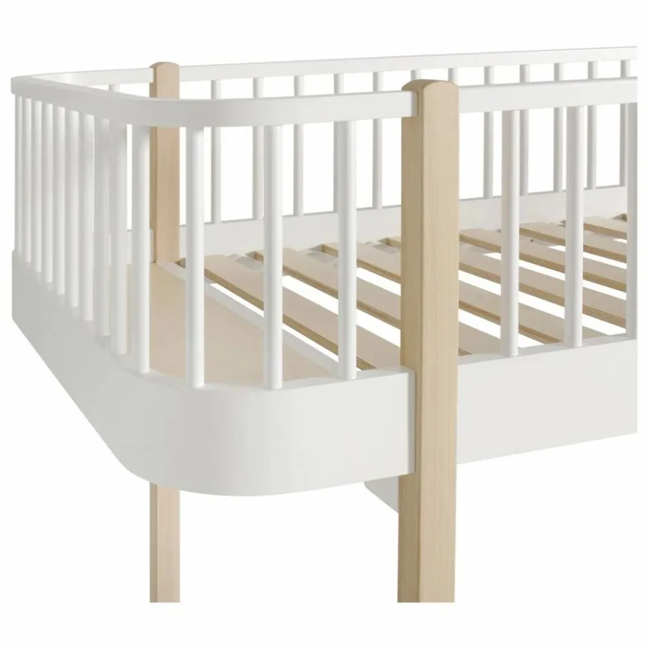 Enfant Oliver Furniture Lits, Matelas Enfant*Lit mezzanine Wood 90x200 cm en |