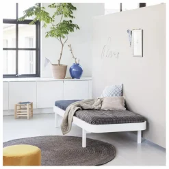 Oliver Furniture Lit Wood Lounger 90x200 cm en chêne ||Enfant Lits, Matelas Enfant