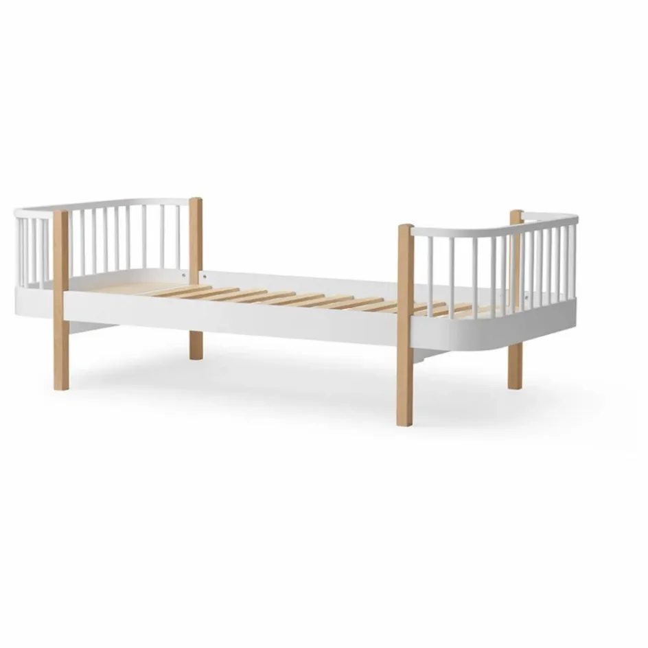 Oliver Furniture Lit Wood 90x200 cm en chêne|Enfant Lits, Matelas Enfant