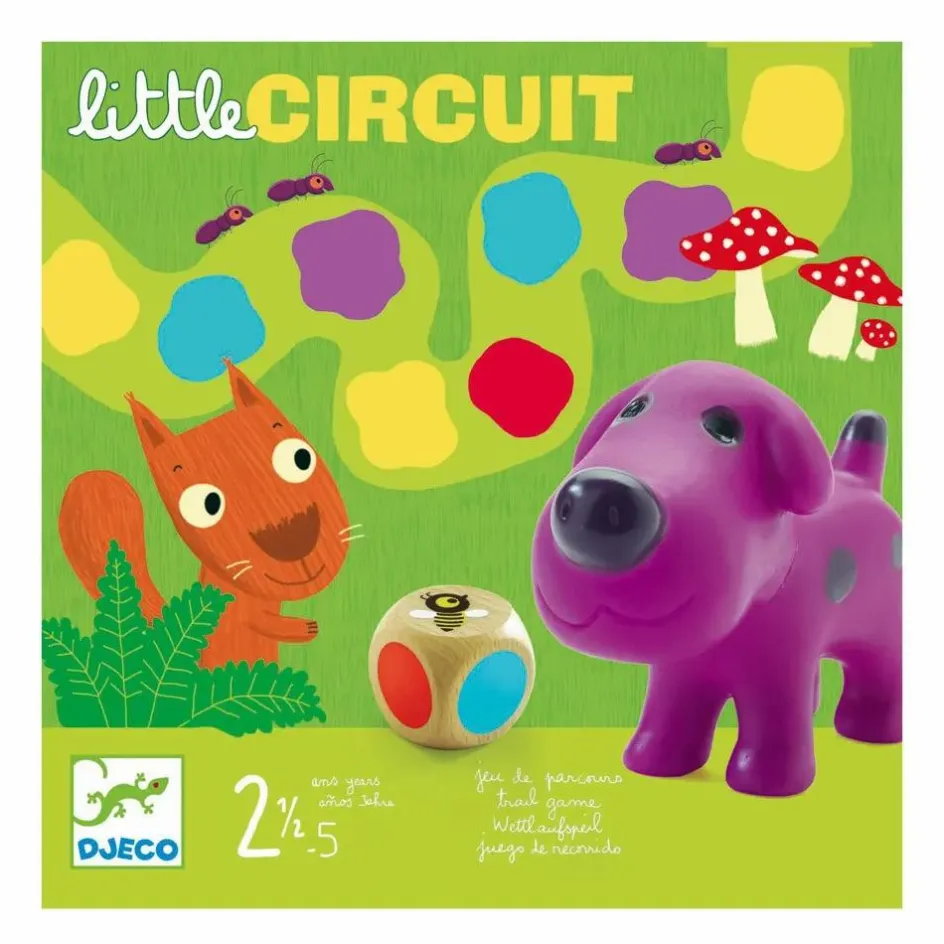 Djeco Little circuit - Jeu de parcours| Jeux De Société|Jeux Éducatifs