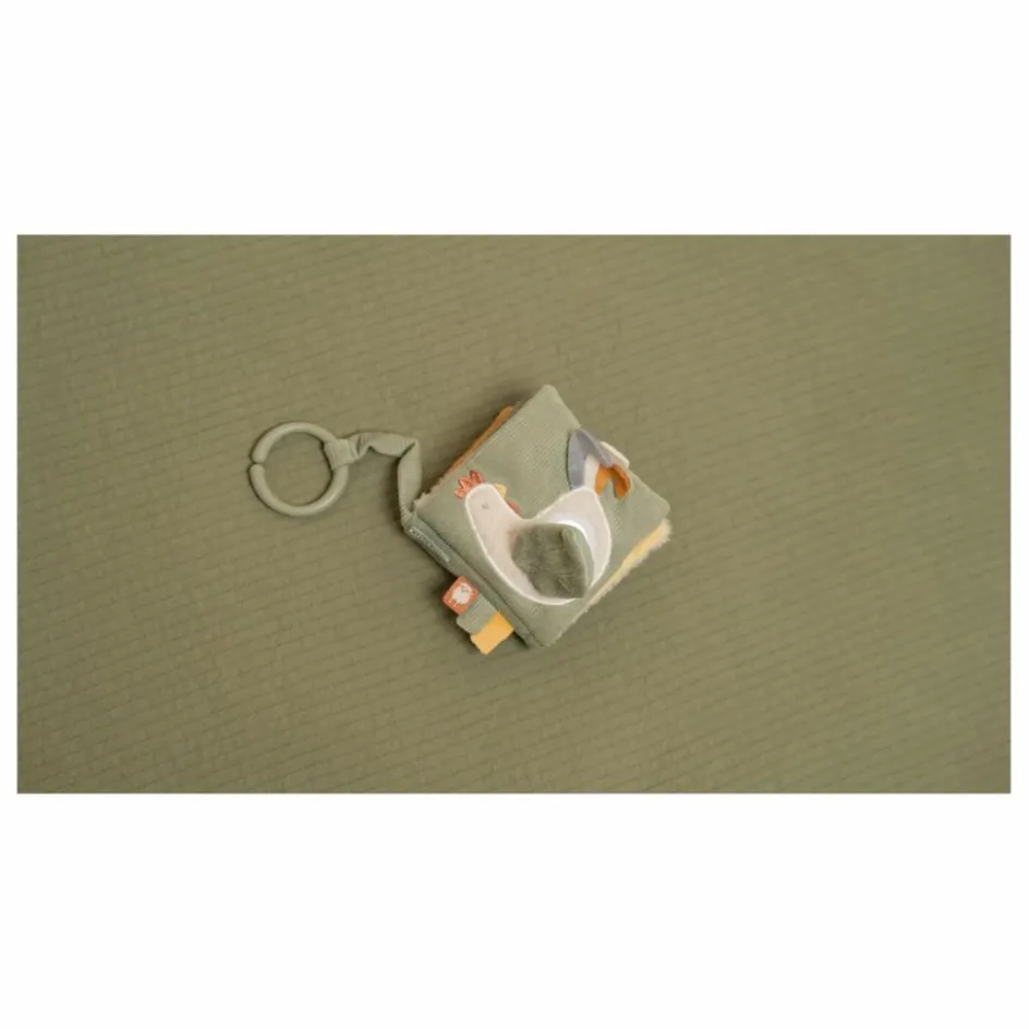 Discount Little Dutch Livre d'activités pour poussette - Little Farm | Vert