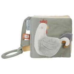 Discount Little Dutch Livre d'activités pour poussette - Little Farm | Vert