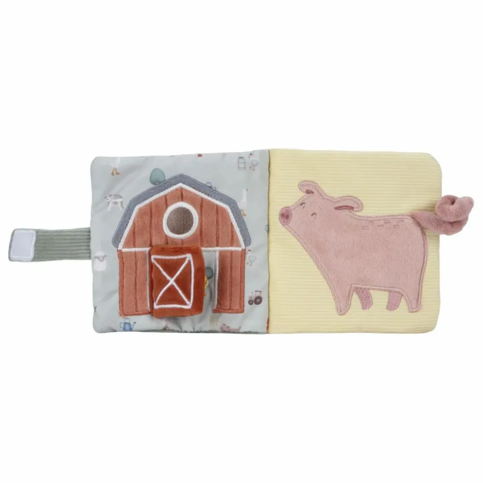 Discount Little Dutch Livre d'activités pour poussette - Little Farm | Vert