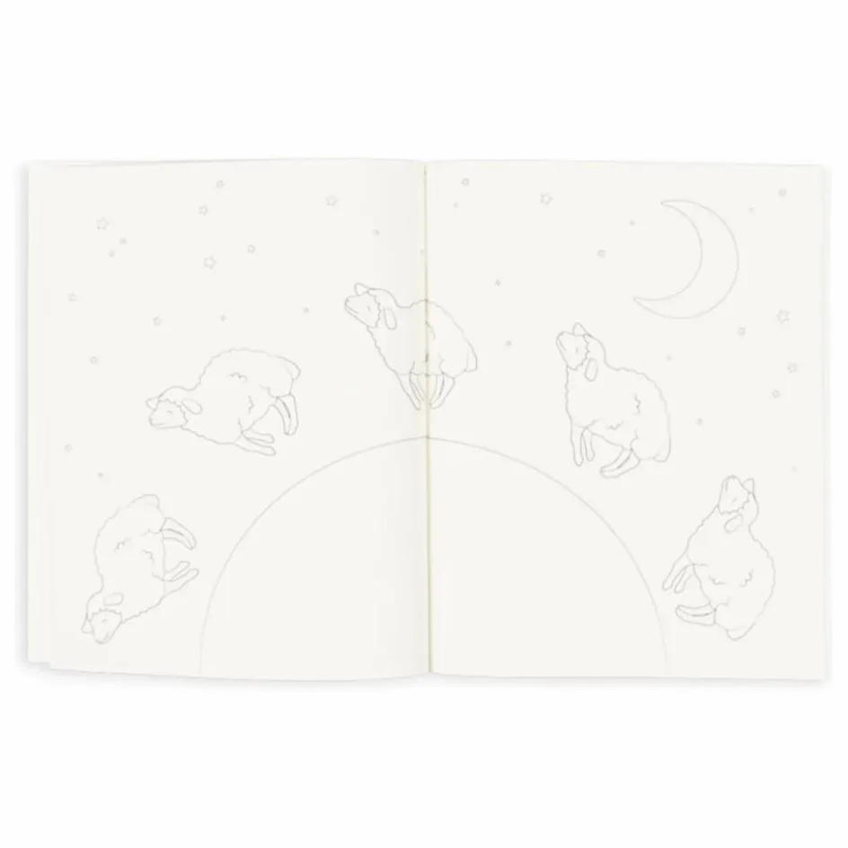 Best Konges Sløjd Livre de coloriage et crayons de couleurs Farm | Bleu