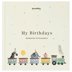 Livre de souvenirs My Birthdays - EN | Premiers Souvenirs|Cadeau De Naissance