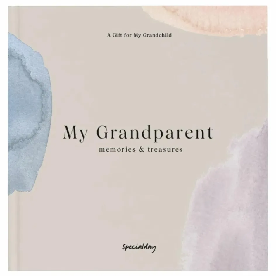 Specialday Livre de souvenirs My Grandparent - EN || Premiers Souvenirs|Cadeau De Naissance