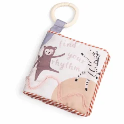 New Sebra Livre doudou d'activités Teeny Toes Multicolore