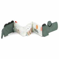 Outlet Done by deer Livre d'éveil Croco | Vert