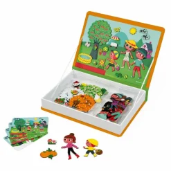 Clearance Janod Livre magnétique 4 saisons Magnéti'book - 115 magnets Multicolore