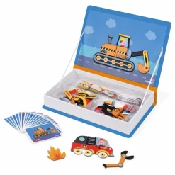 Online Janod Livre magnétique Bolides Magnéti'book - 50 magnets Multicolore