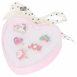 Enfant Bonton Bijoux, Montres|Accessoires De Mode*Lot 5 Bagues Cœur | Lilas