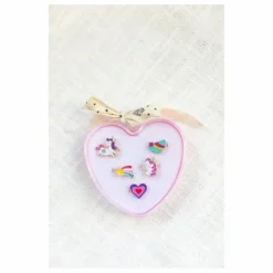Enfant Bonton Bijoux, Montres|Accessoires De Mode*Lot 5 Bagues Cœur | Lilas