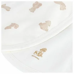 Outlet Petit Bateau Lot 2 Bavoirs Ours | Blanc