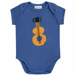 New Bobo Choses Lot 2 Bodies Coton Bio Guitare | Bleu