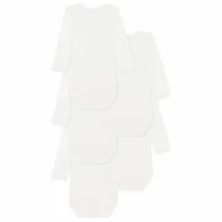 Petit Bateau Lot 5 Bodies Manches Longues Semainer Coton Bio || Bodies, Combinaisons|Pyjamas Et Bodies