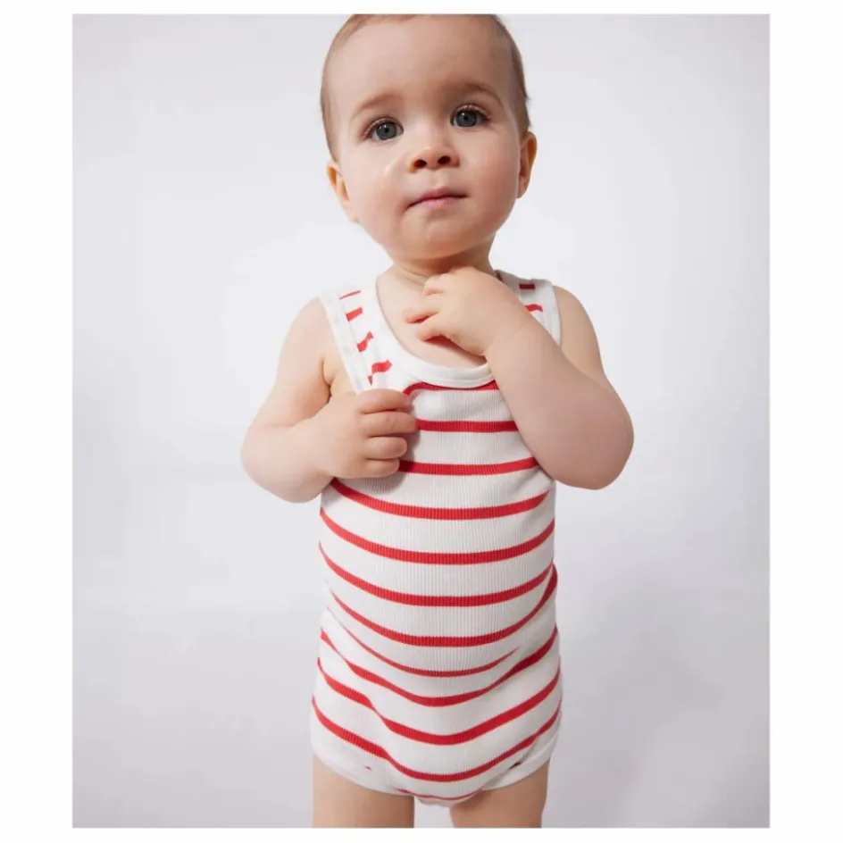 Sale Lot 2 Bodies Marinière Coton Bio | Bodies, Combinaisons|Pyjamas Et Bodies