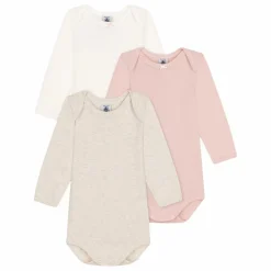 Petit Bateau Pyjamas Et Bodies|Premières Tenues*Lot 3 Bodies Nœuds |